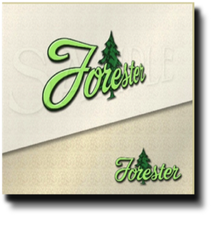 Forester Travel Trailer Decal